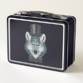 Lunch Box Wolf comme salle avec corse (Dos)