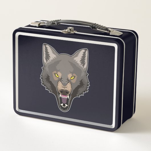Lunch Box Wolf en colère (Devant)