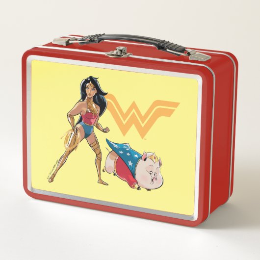 Lunch Box Wonder Woman & PB (Devant)