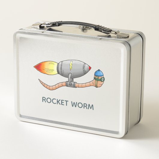 Lunch Box Worm de fusée (Dos)