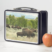 Lunch Box Wyoming Bison Nature Animal Photographie (En situation)