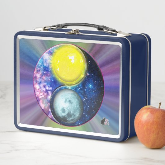 Lunch Box Yang-Yin / Soleil-Lune (En situation)