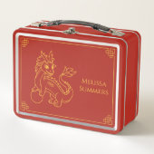 Lunch Box Year of the Dragon Chinese Zodiac (Devant)