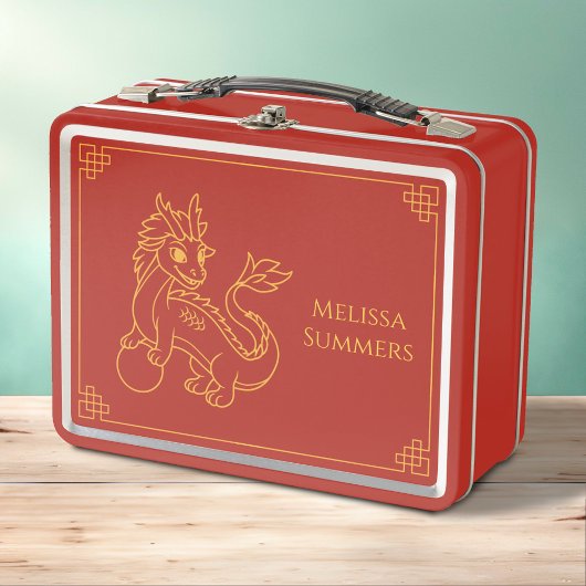 Lunch Box Year of the Dragon Chinese Zodiac