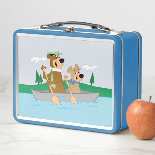 Lunch Box Yogi Bear et Boo Boo Fun Canoe Adventure (En situation)