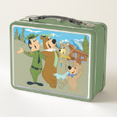 Lunch Box Yogi Ours et amis Accueil chaleureux (Dos)