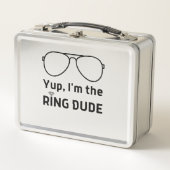 Lunch Box Yup Im l'anneau mec drôle enfants filles garçons (Devant)