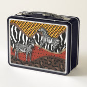 Lunch Box Zebra Safari (Dos)