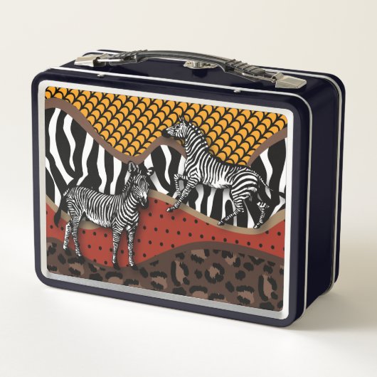 Lunch Box Zebra Safari (Dos)