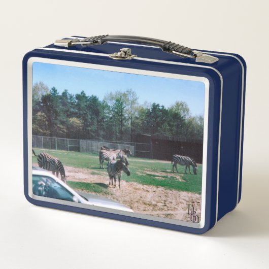 Lunch Box Zèbres au soleil (Devant)