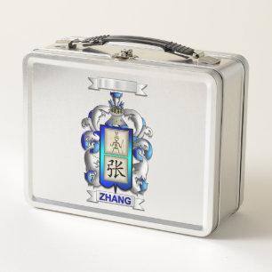 Lunch Box Zhang Achternaam En Schild