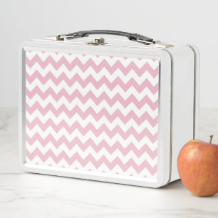 Lunch Box Zigzag rose, Chevron rose, Motif géométrique