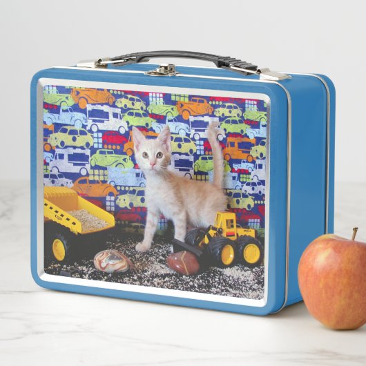 Lunch Box Zone de construction - Chat / Chaton (En situation)