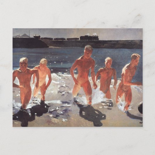 Lunch Break Briefkaart (Voorkant)