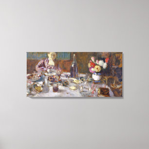 Lunch Canvas Afdruk