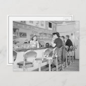 Lunch Counter, 1941 Briefkaart (Voorkant / Achterkant)