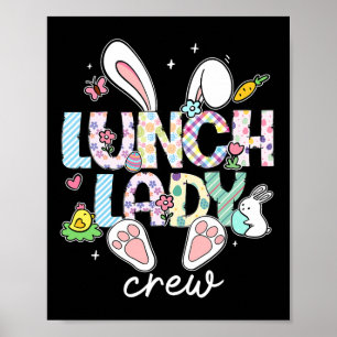 Lunch Dames Bemanning Grappige Lunch Dames Cafetar Poster