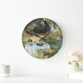 Lunch door Claude Monet, Vintage Impressionisme Grote Klok (Huis)