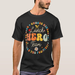 Lunch Hero Team Funny School Cafetaria Workers Car T-shirt