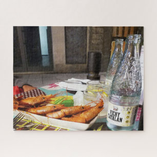 Lunch in Barcelona Spanje Legpuzzel