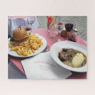 Lunch in Parijs Frankrijk Legpuzzel