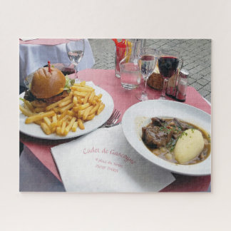 Lunch in Parijs Frankrijk Legpuzzel