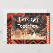 Lunch, kom samen kaart (Voorkant)