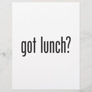 lunch kreeg flyer