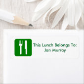 Lunch label (voor werk of school) (Insitu)