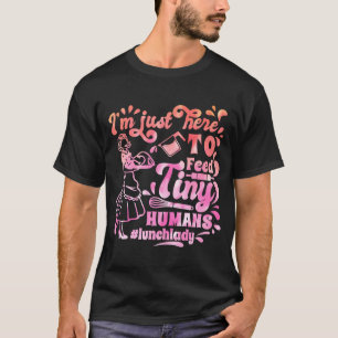 Lunch Lady Apparel Cafeteria Worker voor vrouwen 2 T-shirt