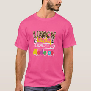 Lunch Lady Appreciation Terug naar school Cafetari T-shirt