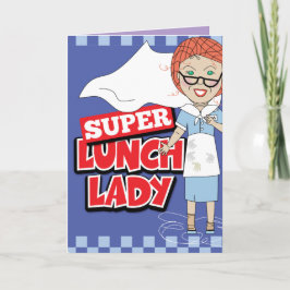 Lunch Lady Bedankkaart