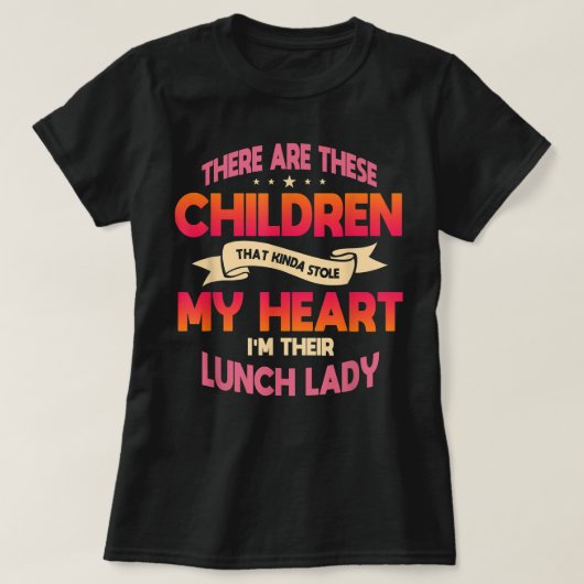 Lunch Lady Cafeteria Crew School Kitchen T-shirt (Design voorkant)