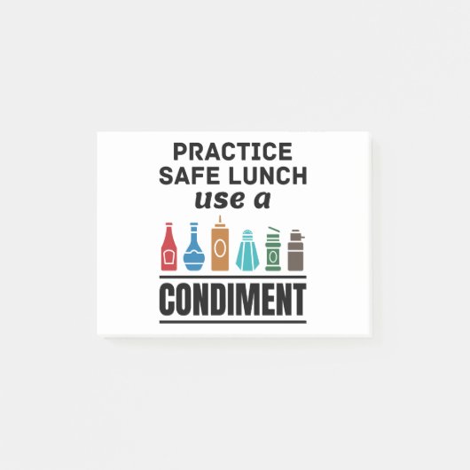 Lunch Lady Cafeteria Food Service Safe Lunch Funny Post-it® Notes (Voorkant)