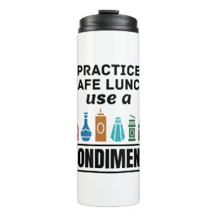 Lunch Lady Cafeteria Food Service Safe Lunch Funny Thermosbeker