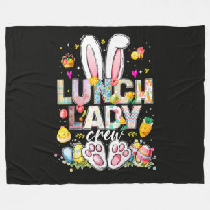Lunch Lady Crew Grappige Konijn Fleece Deken