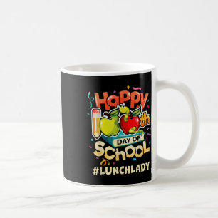 Lunch Lady Happy 100ste schooldag Koffiemok
