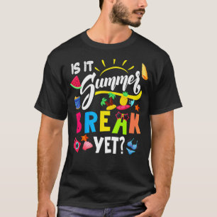 Lunch Lady Is It Summer Break Yet Last Day Of Scho T-shirt