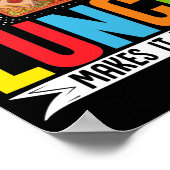 Lunch Lady Life maakt het beter Poster (Hoek)