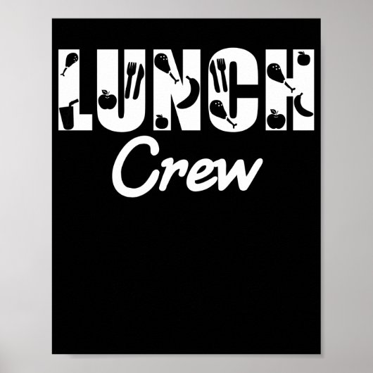 Lunch Lady Lunch Crew Lunch Lady Poster (Voorkant)