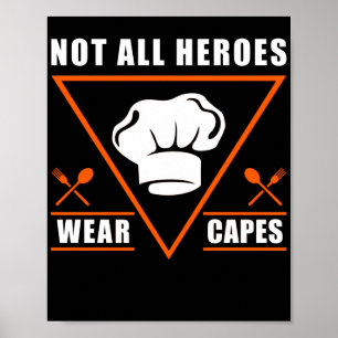 Lunch Lady Not All Heroes Wear Capes Lunch Lady Poster