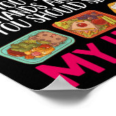 Lunch Lady School Lunch Lady If You Think My Hands Poster (Hoek)