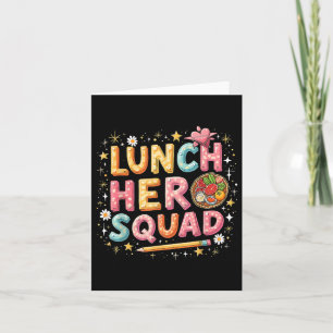 Lunch Lady Squad Lunch Hero Squad Preppy Terug naa Kaart