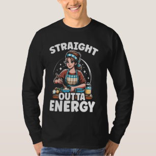 Lunch Lady Squad School Kantine Vrouw Cafetaria W T-shirt