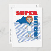 Lunch Lady - Super Lunch Lady Briefkaart (Voorkant / Achterkant)