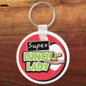 Lunch Lady - Super Lunch Lady Sleutelhanger (Voorkant)