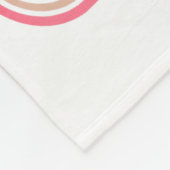 Lunch Lady Valentines Day Retro Cute Cafeteria Swe Fleece Deken (Hoek)