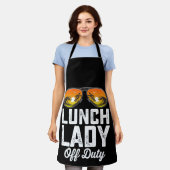 Lunch Lady van dienst zonnebril laatste dag van de Schort (Gedragen)