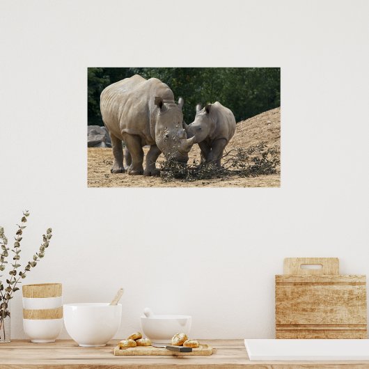 Lunch met mum Print (Keuken)