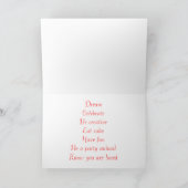 Lunch op de Bunny Party Kaart (Binnen)